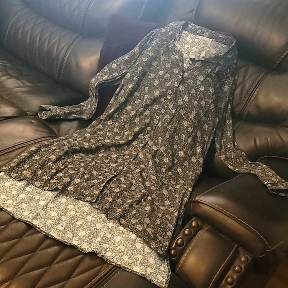 Button down tunic dress - Picture 1 of 3